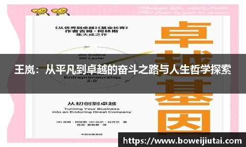 王岚：从平凡到卓越的奋斗之路与人生哲学探索