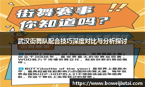 武汉街舞队配合技巧深度对比与分析探讨